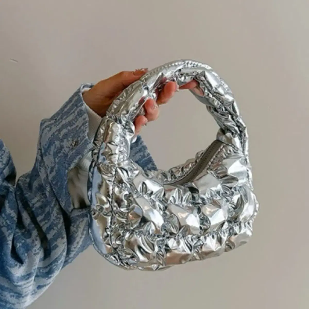 COS micro bag silver 코스 마이크로백 실버