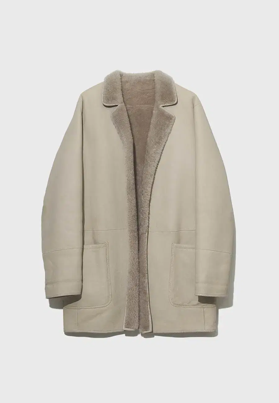 LORO PIANA mouton coat