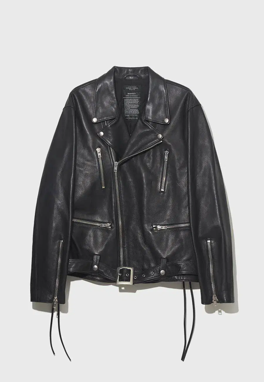 UNUSED leather jacket