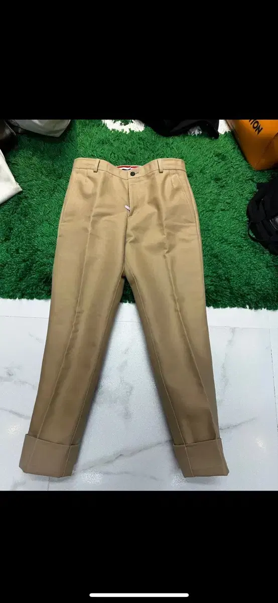 Thom Browne Beige Chino Pants