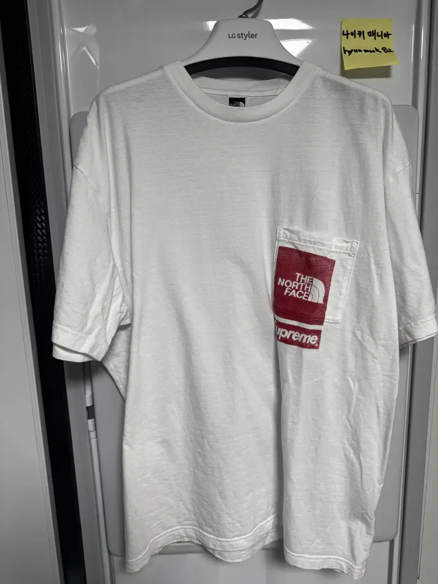 Supreme x The North Face Printed Pocket T-shirt White