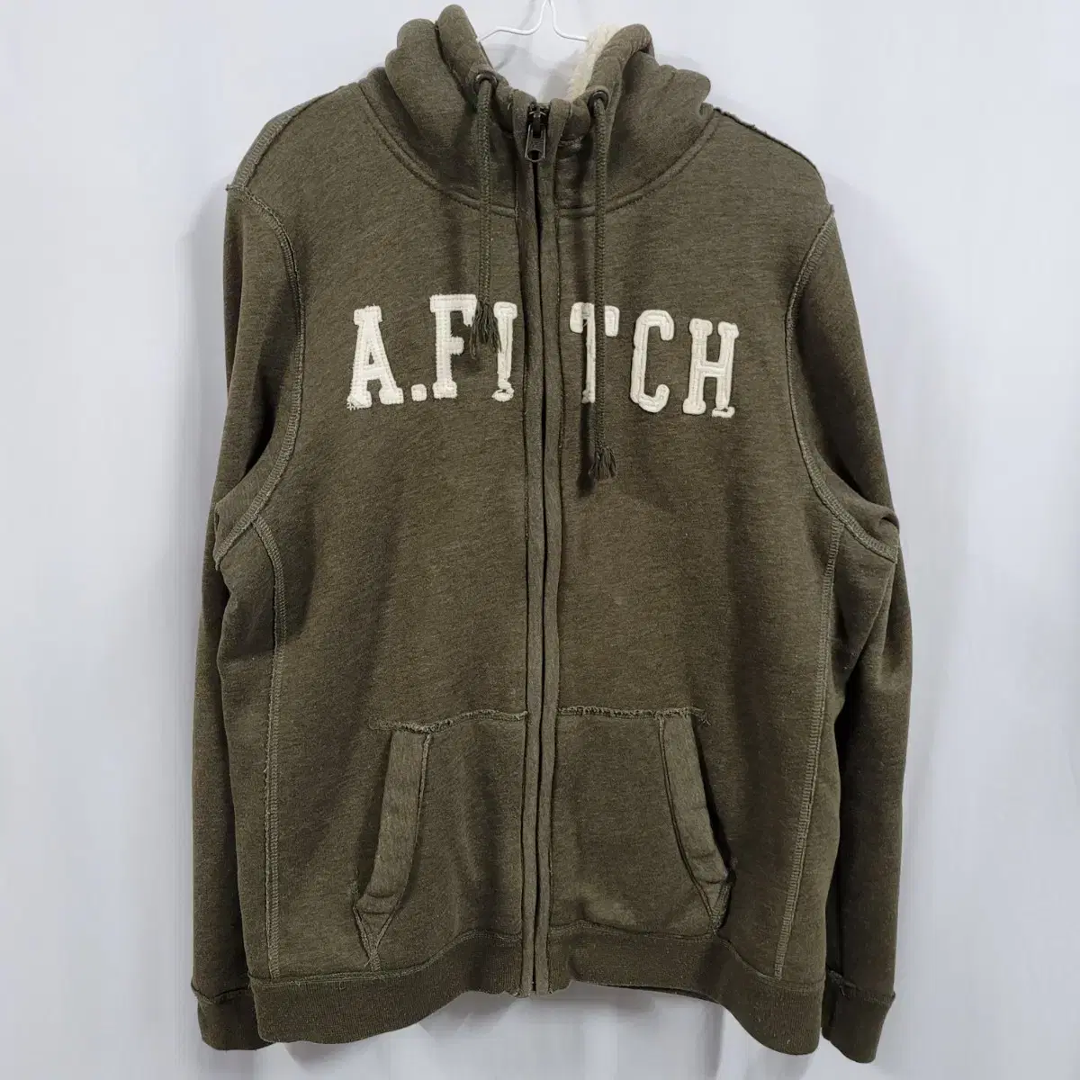 Abercrombie & Fitch Fleece Hoodie Zip-up(105)/J3182