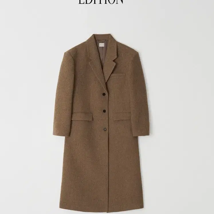 아뜰리에에디션 Wool Single Coat (camel) 울 싱글코트