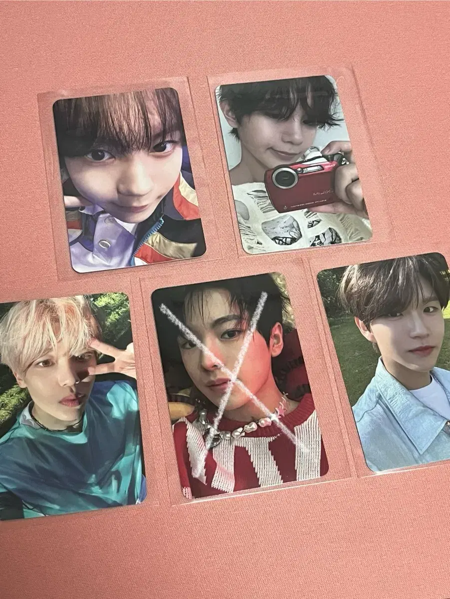 NCT Wish Steady photobook Songbird Letter Mini Photocard