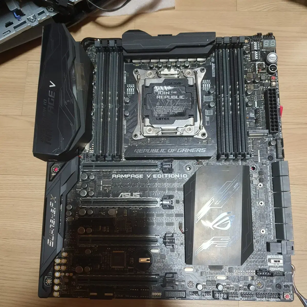 asus x99 rampage v10 주년 에디션