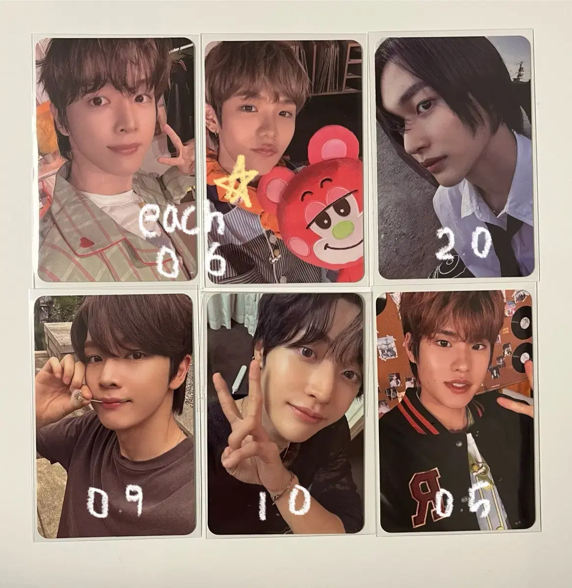 Rize photocard sell riize wonbin sohee shotaro sungchan eunseok chanyoung breeze