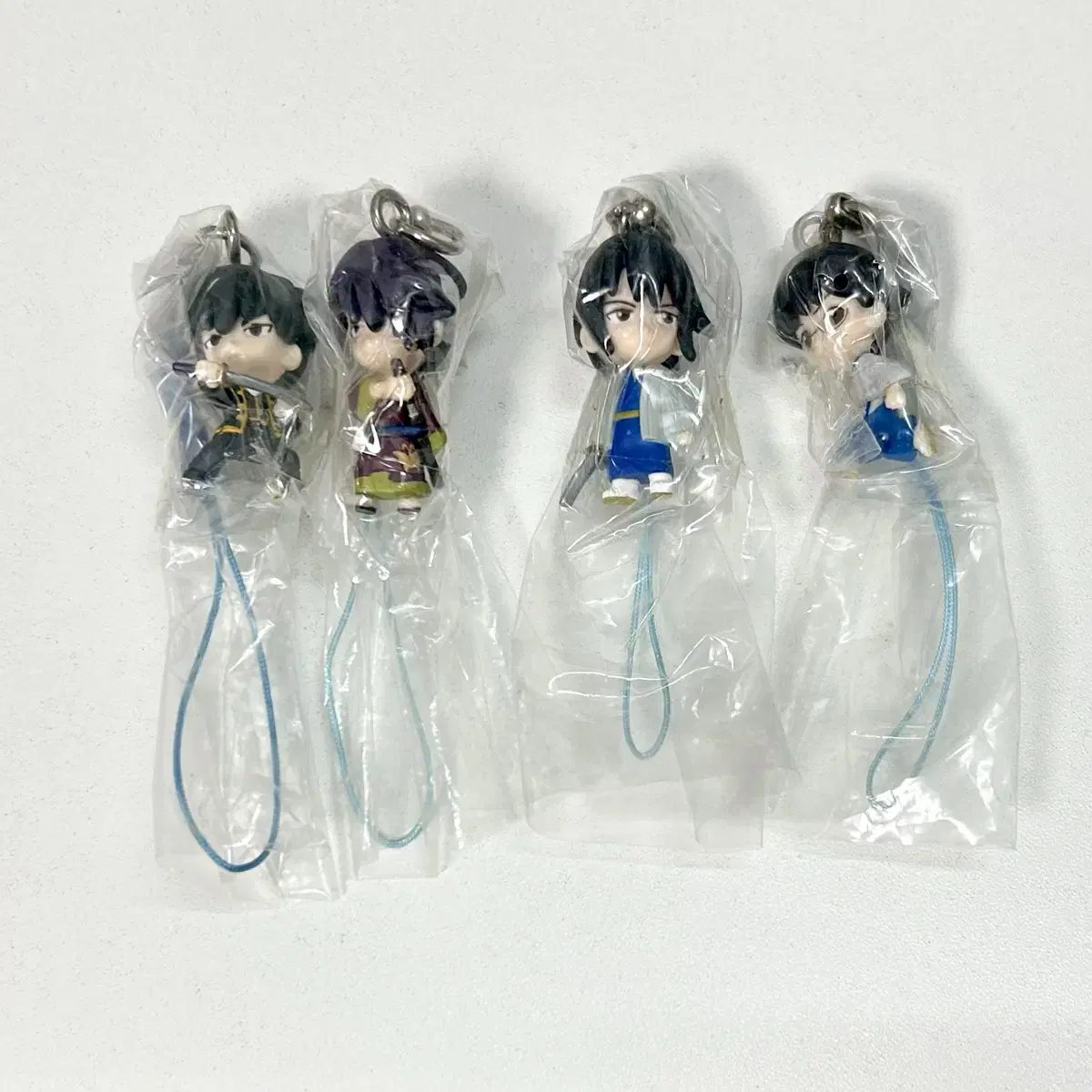 Gintama Hijikata Takasugizura Shinpachi Figure Strap keyring sealed bulk WTS