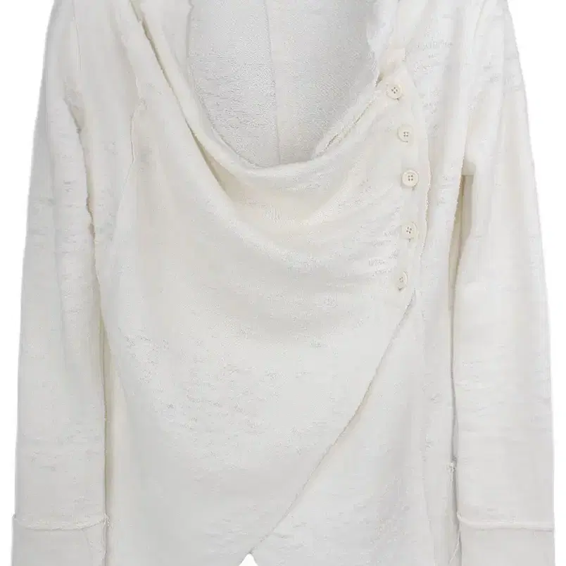 Bonnae Draped cardigan Ivory 본네 가디건