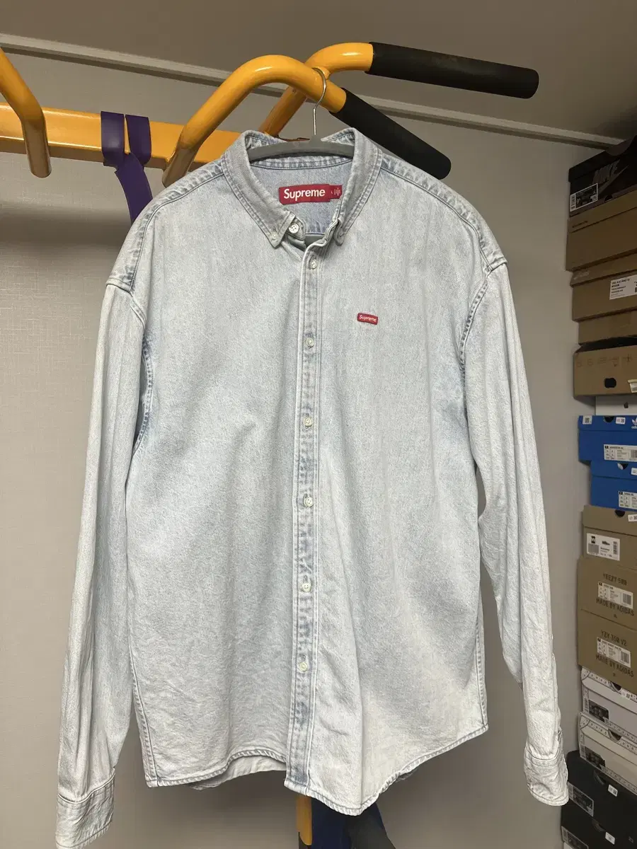 Supreme Denim Shirt Small Box L