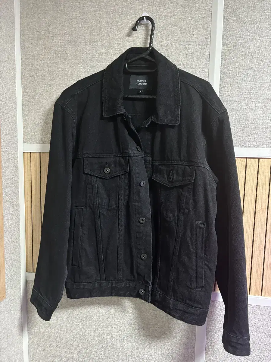 Gentleman's Standard Black Denim Jacket M