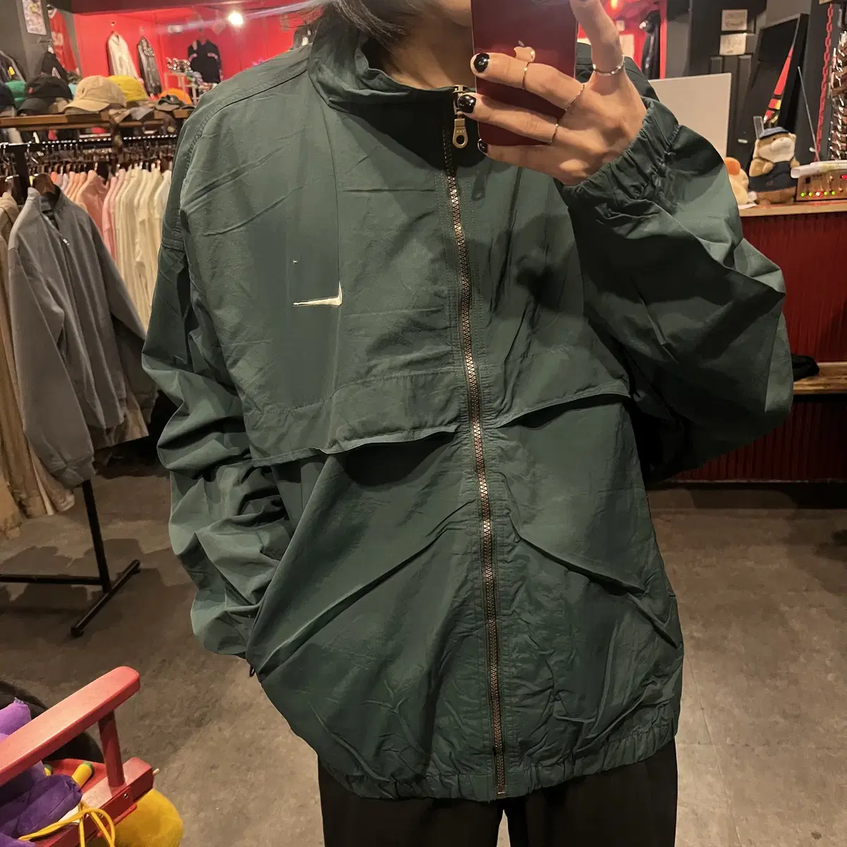 (end397)NIKE Nike Vintage Windbreaker Jumper