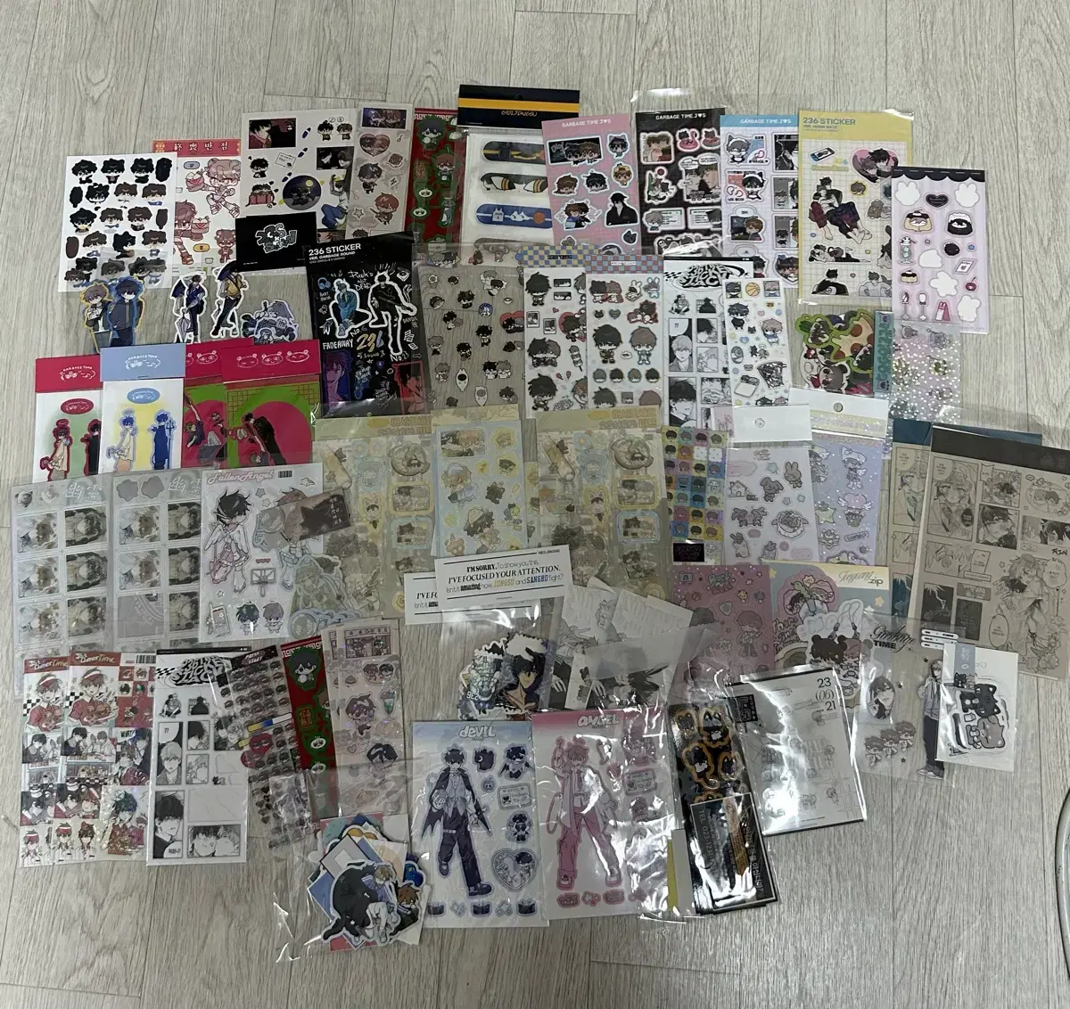 Jong Sang sticker bulk Gakta GarbageTime Hartnim Gogoma Nim PorkNim