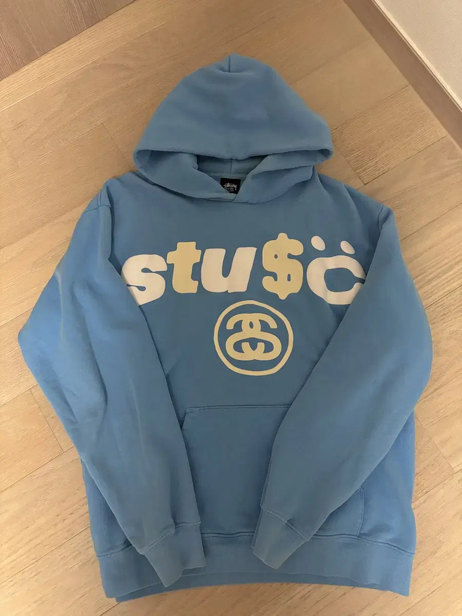 Stussy CPFM 8-Ball Hooded Bloo