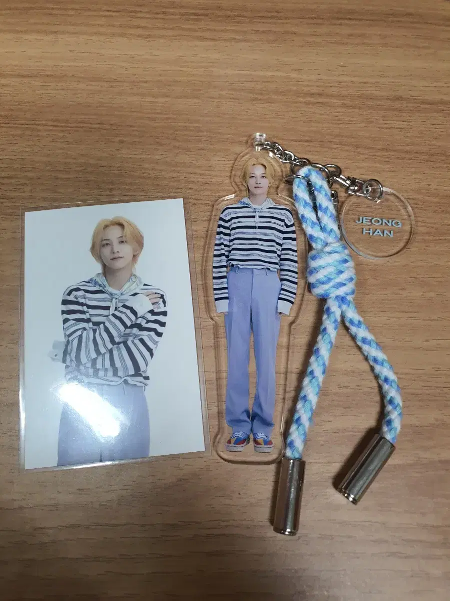 2021 Caran acrylic keyring, photocard jeonghan