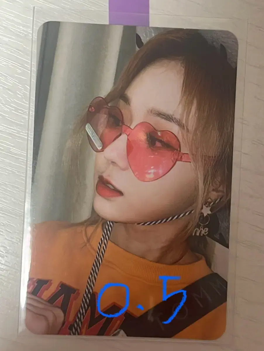 aespa winter photocard epoxy