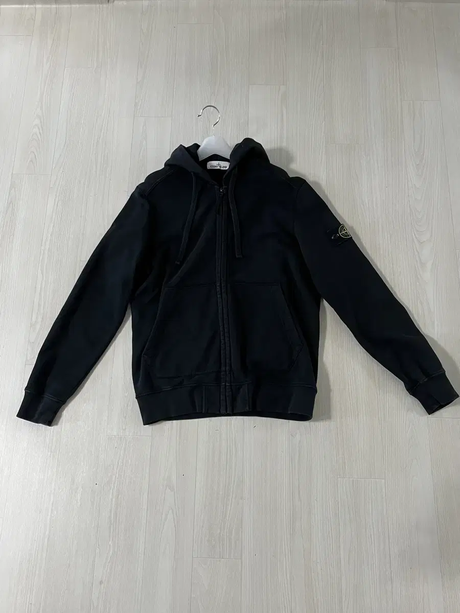 Stone Island Hooded Zip Up 105