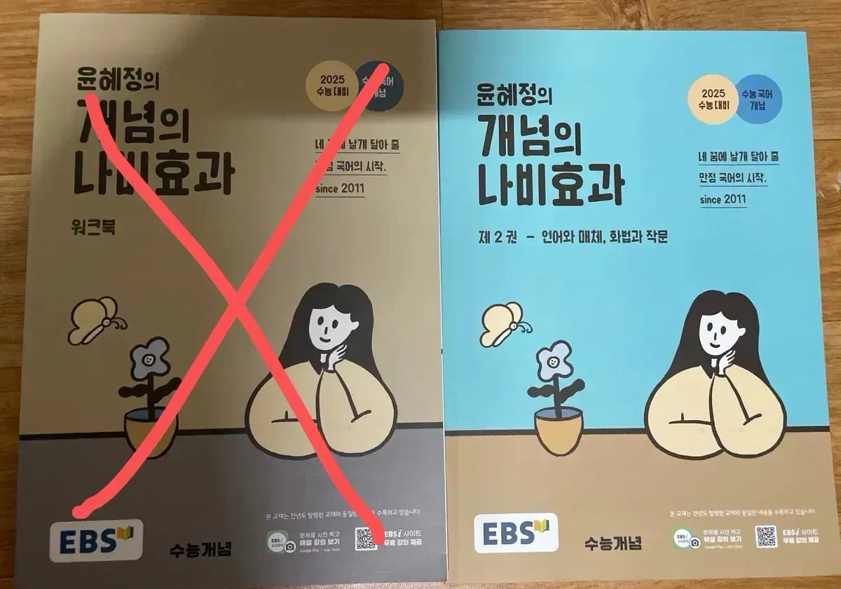 윤혜정의 개념 나비효과 워크북, 언매화작