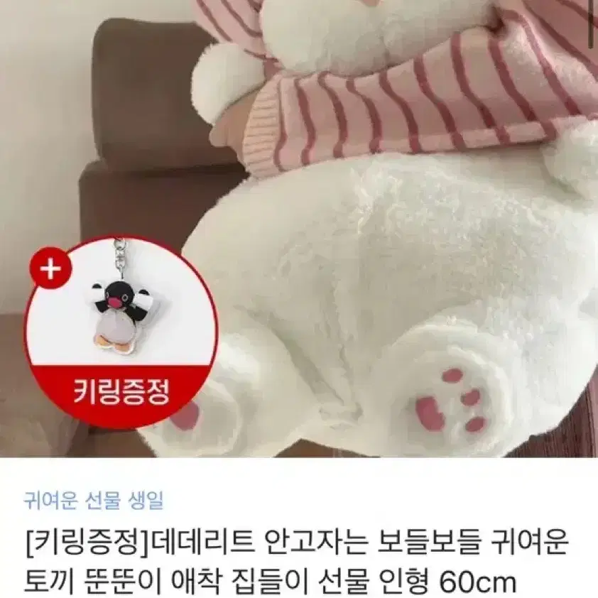 귀여운 토끼 인형 데데리트