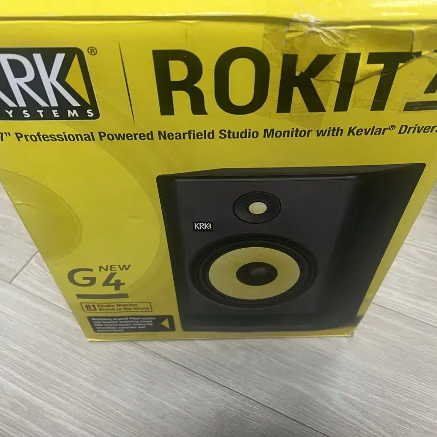 KRK 모니터 스피커 1통 rp7 g4