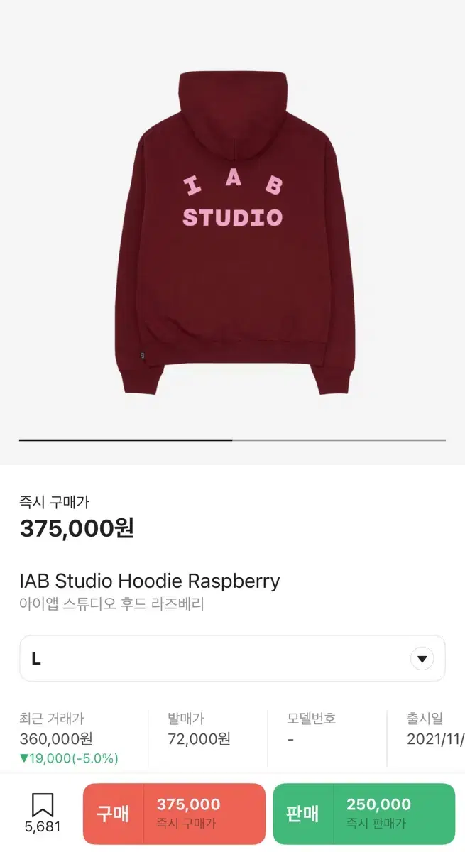 iAppstudio Hoodie Raspberry L