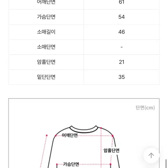 에이블리) 블러핏 브이넥 펄 니트