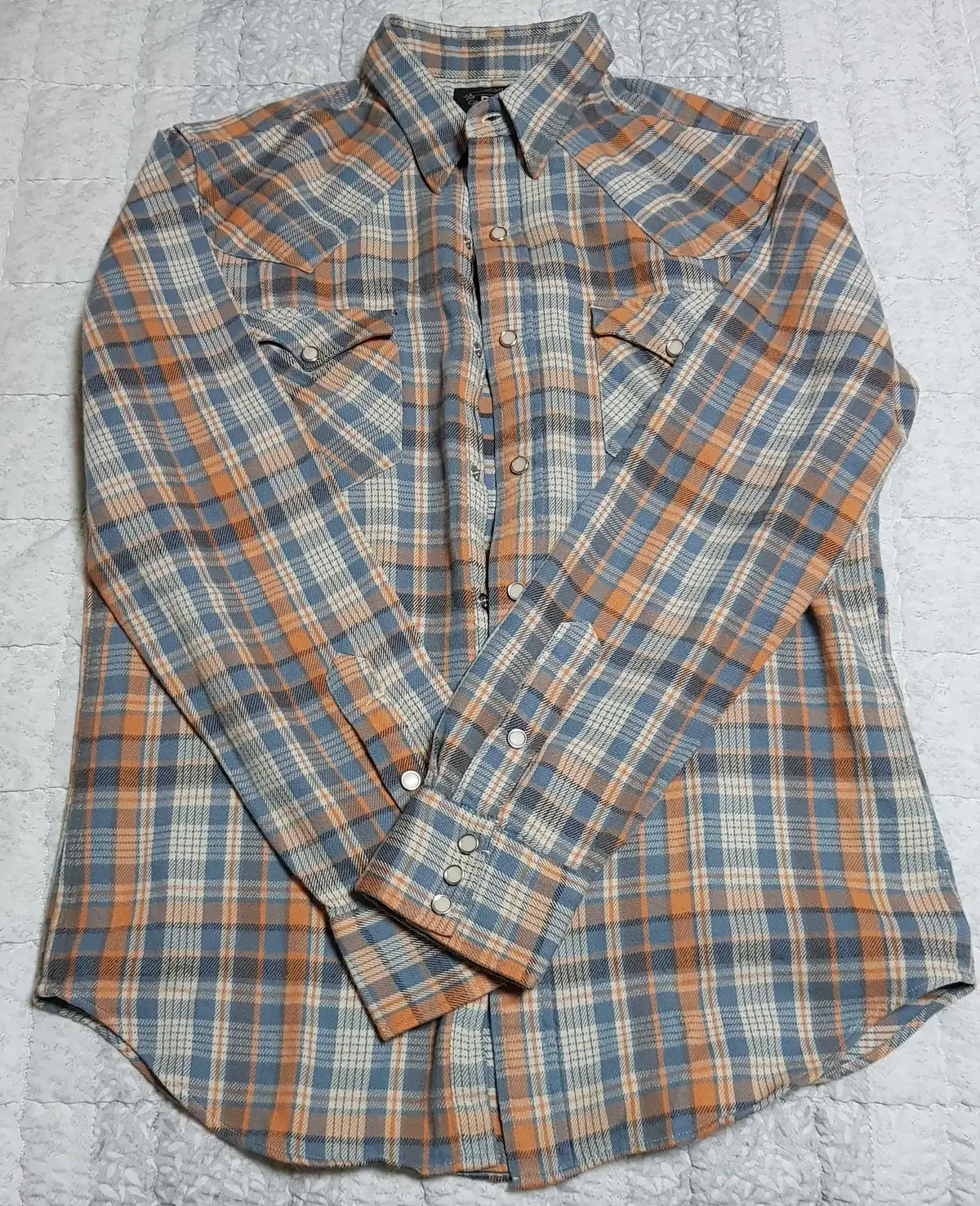 [M] RRL Plaid Western Shirt for sale.