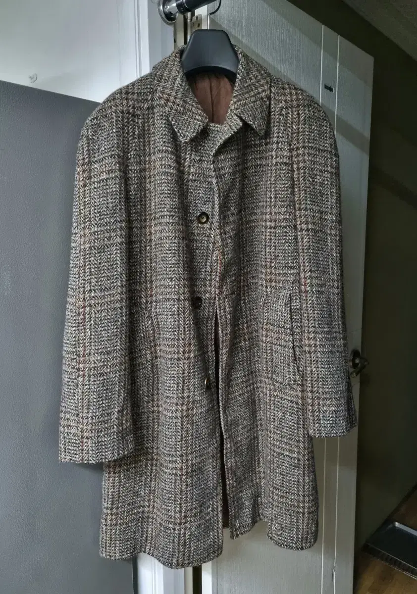 60s Dunn&Co Tailor Shop Balmacan Coat 105