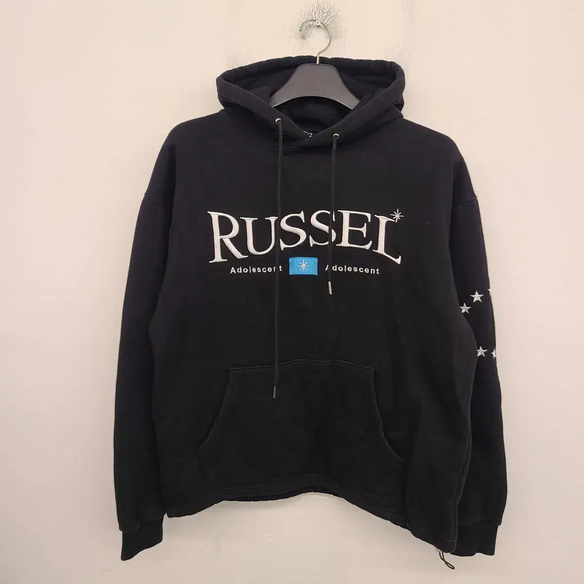 [100/L] DPSC Dapascal Brushed Embroidered Logo Hoodie