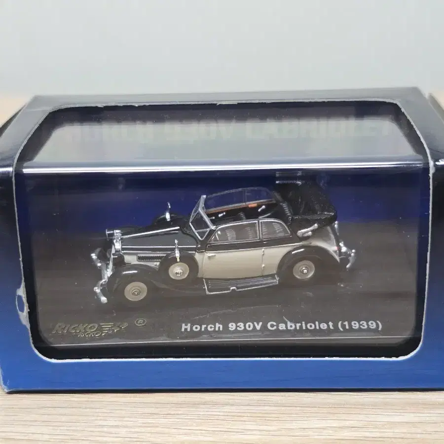 1:87 Horch 930V Cabriolet(1939) 오픈형 블랙크림