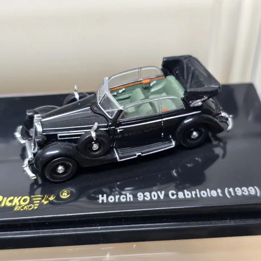 1:87 Horch 930V Cabriolet(1939) 오픈형 블랙