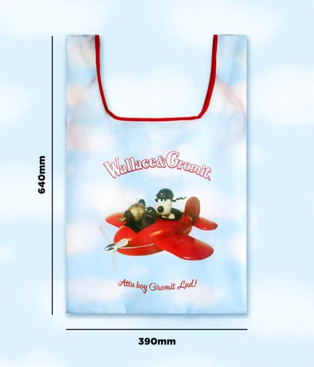 Aadman Wallace and Gromit Kohli Shop Marketbag Shopping Cart