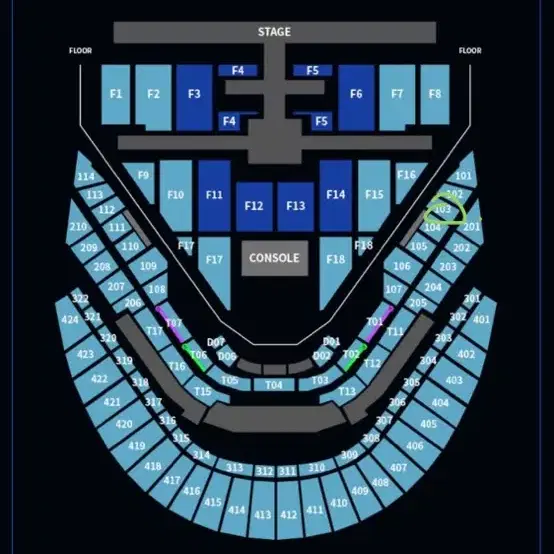 (1/18 첫콘 103구역) 127 콘서트 양도합니다