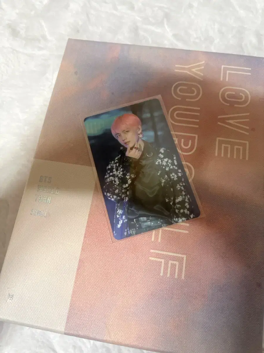 BTS Lupercorn dvd full set wts Taehyung Photocard RM Poster