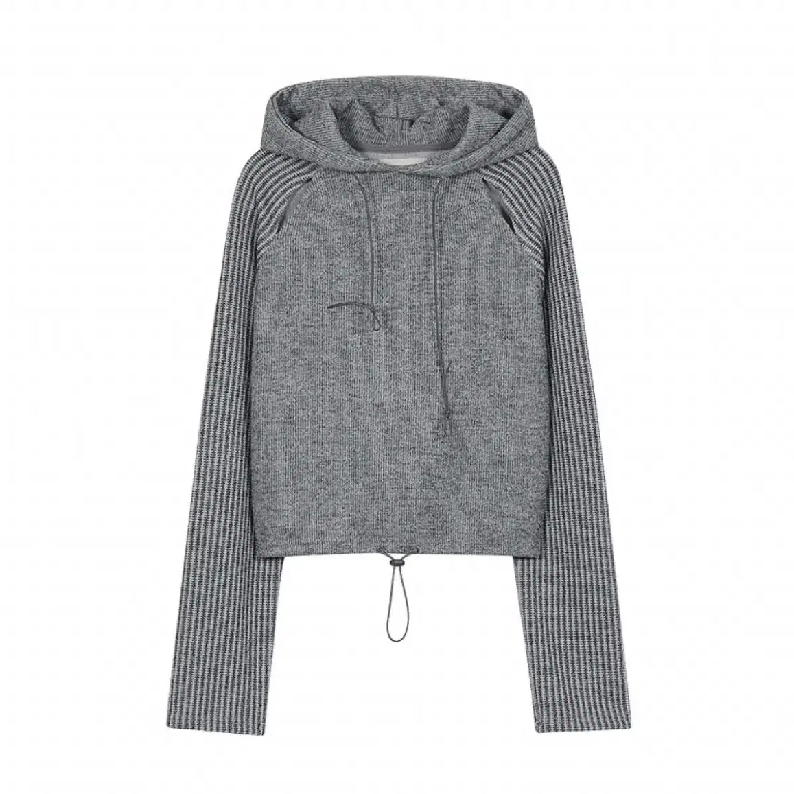 타입서비스 knitted side slit hoodie 판매합니다.