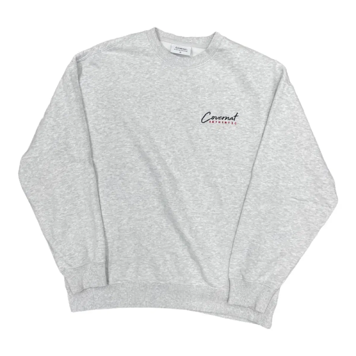 CoverNet Small Logo Heather Grey Man-to-Man