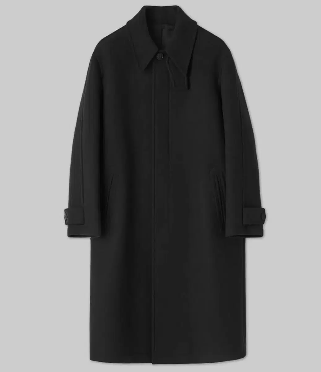 Coeur MTR Balmacan Coat Black Size Small