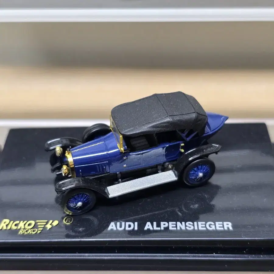 1:87 Audi Alpensieger 블루 미니카/다이캐스트