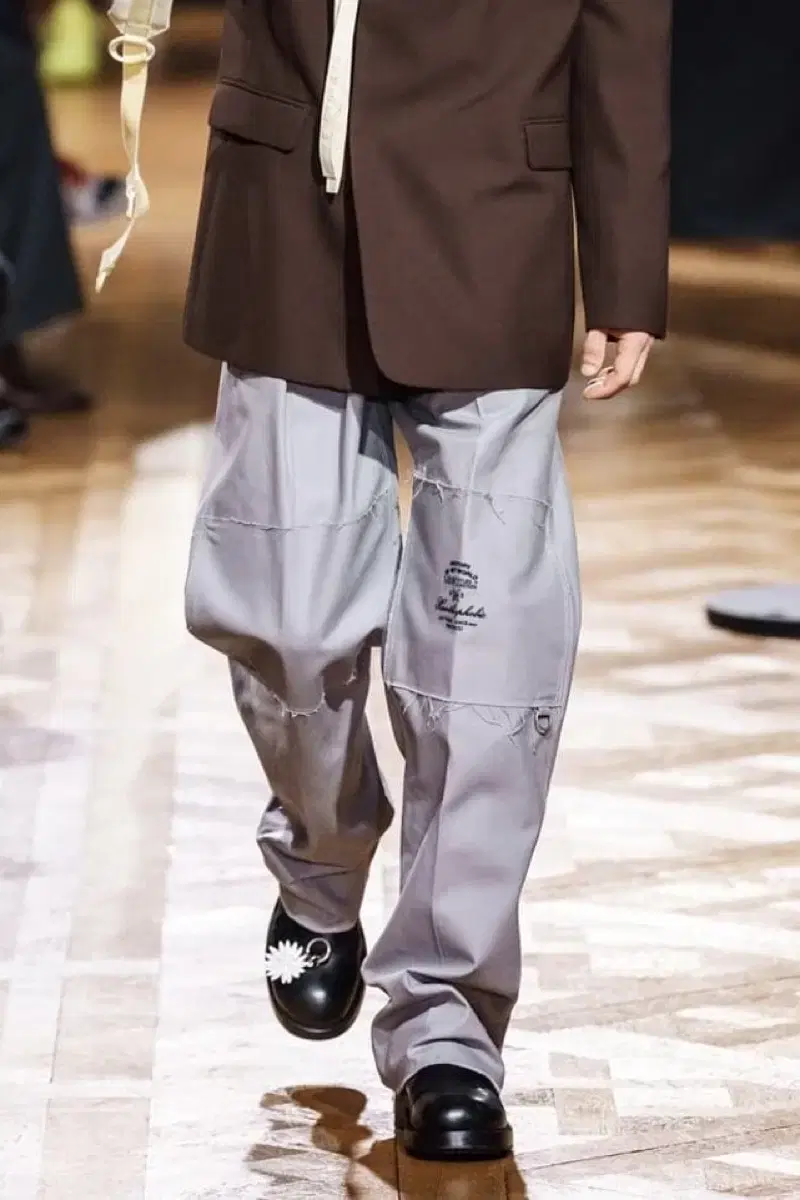 [44] Raf Simons FW19 Ring Trousers Gray