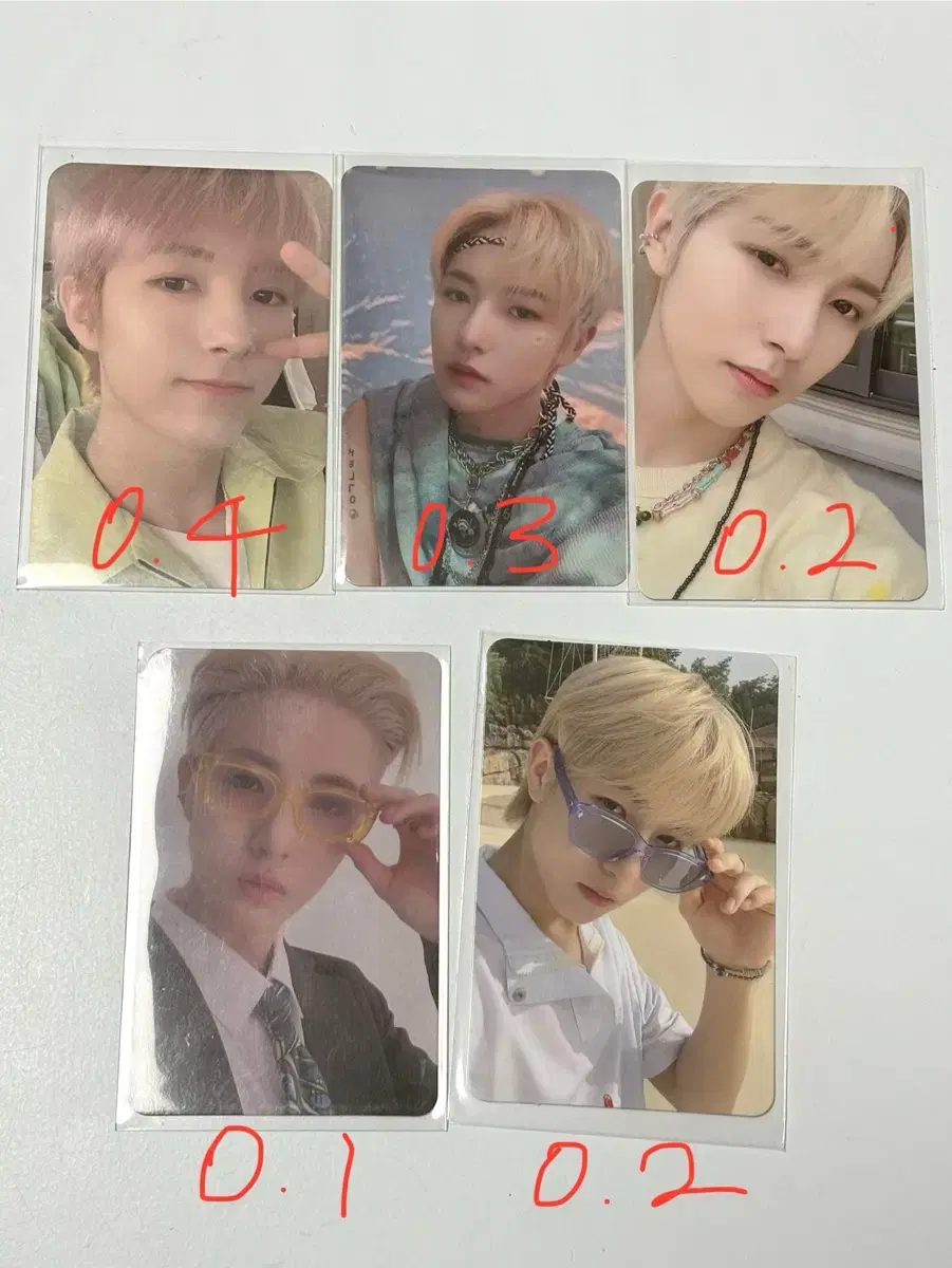 NCT Dream renjun photocard Helfu Seasons Greetings