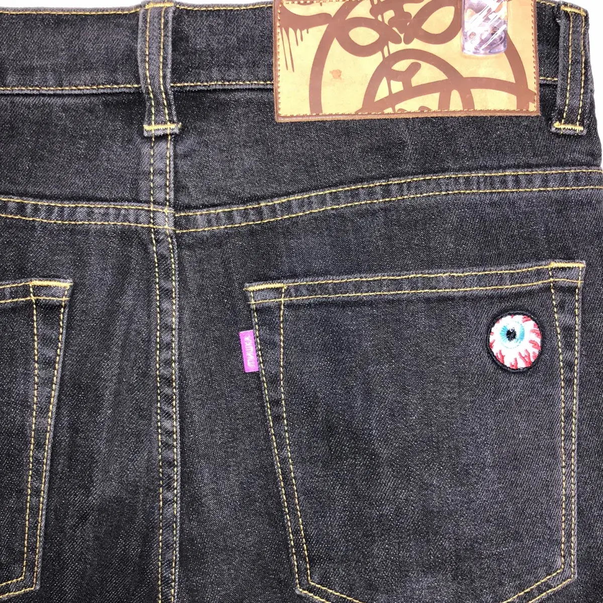 Mishka Black Denim Pants (W32)