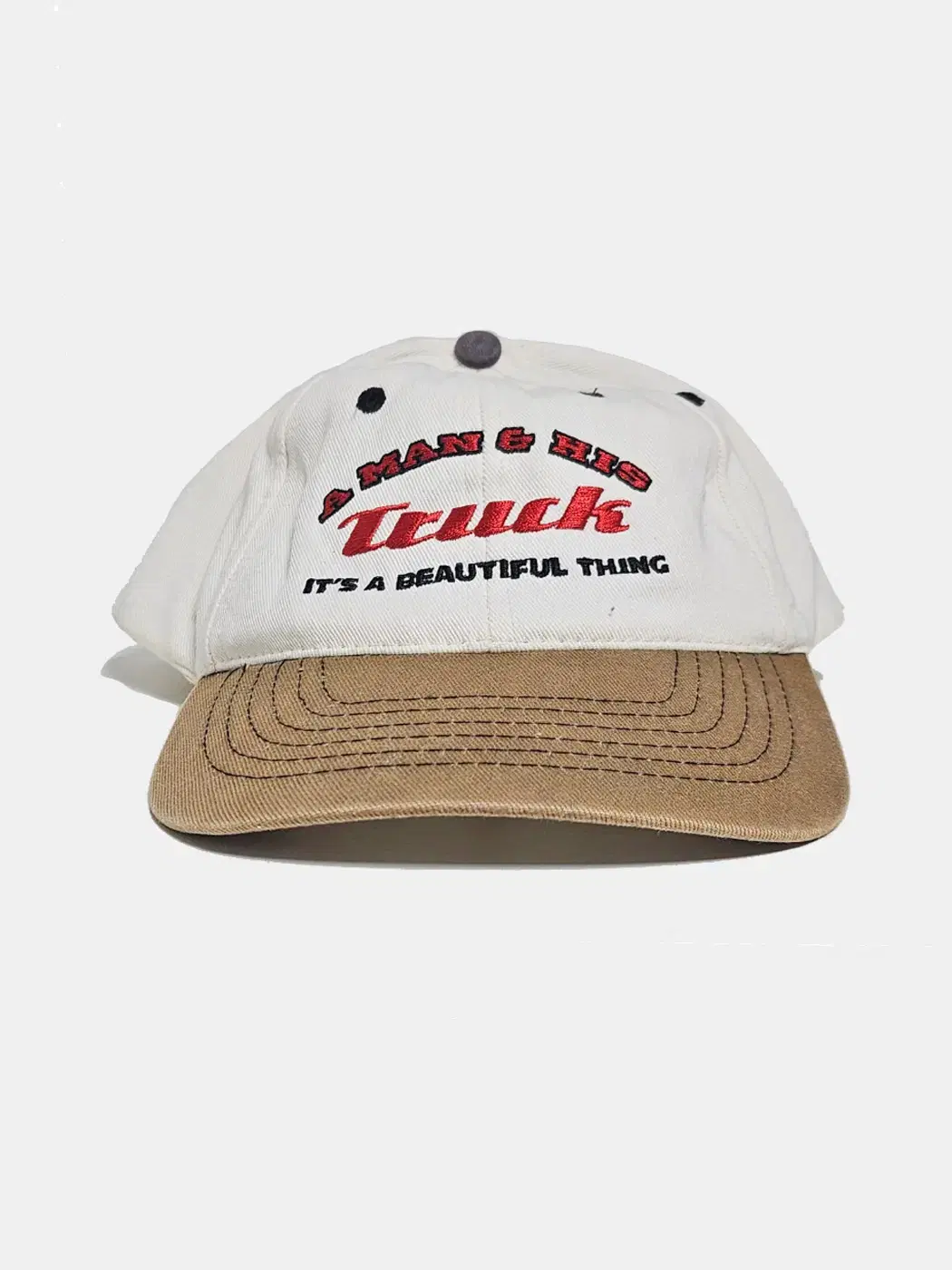 90s USA 빈티지 투톤캡 A MAN G HIS TRUCK Hat