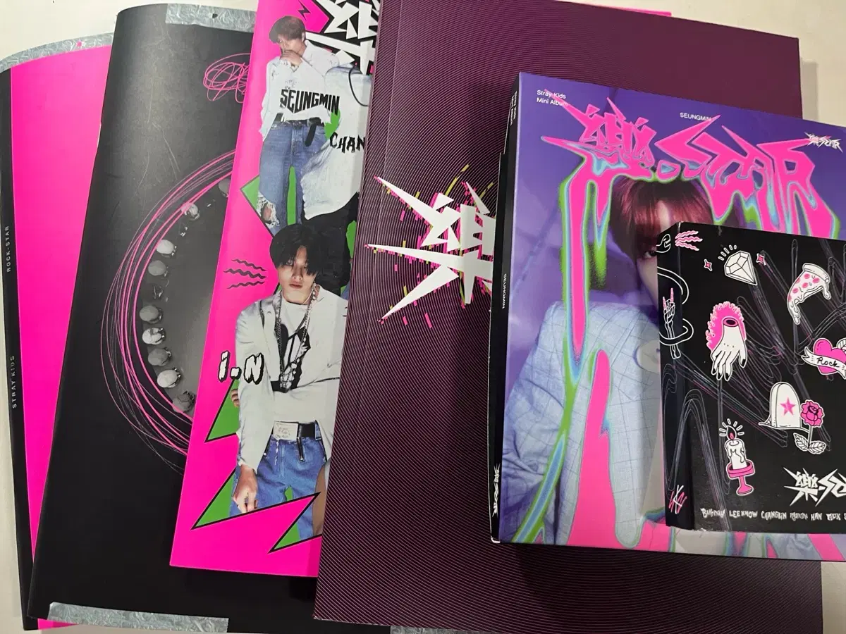 Straykids Rock unsealed album in bulk