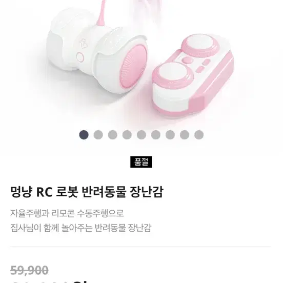 멍냥 RC 로봇 장난감 고양이 장난감