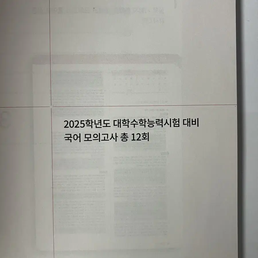 2025 강남대성 크럭스 언어와매체