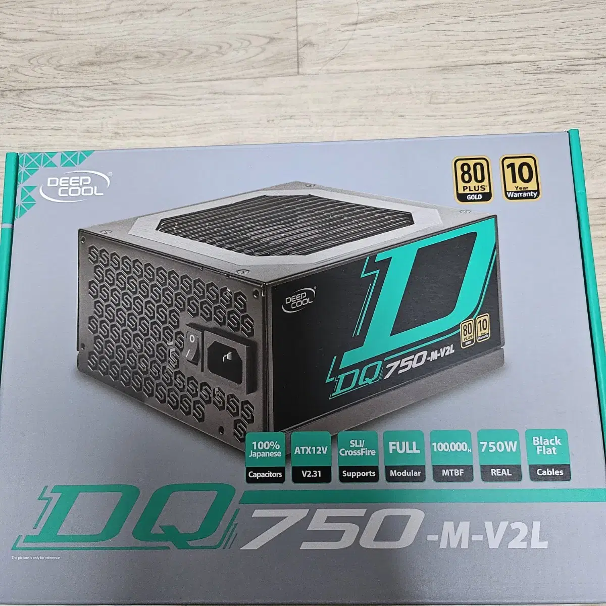 딥쿨 750w 80plus gold 리퍼 새제품