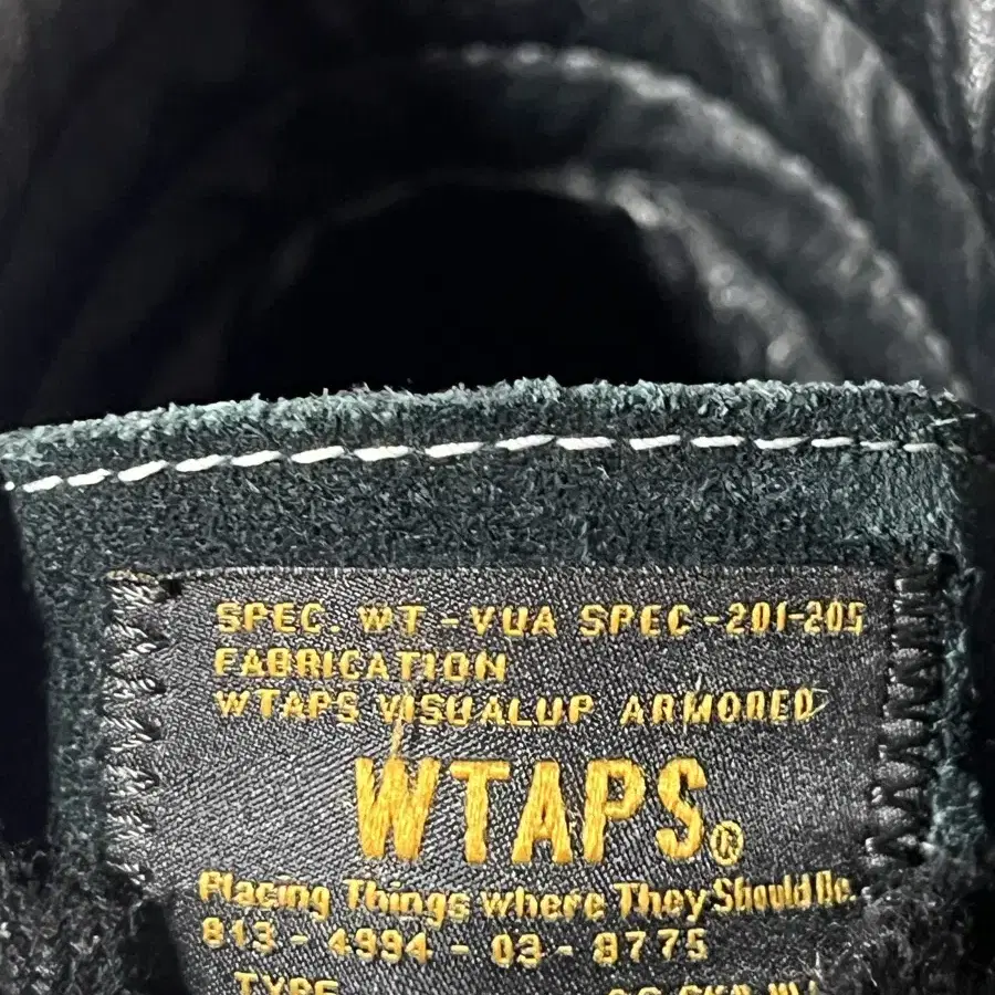 WTAPS x VANS sk8-HI