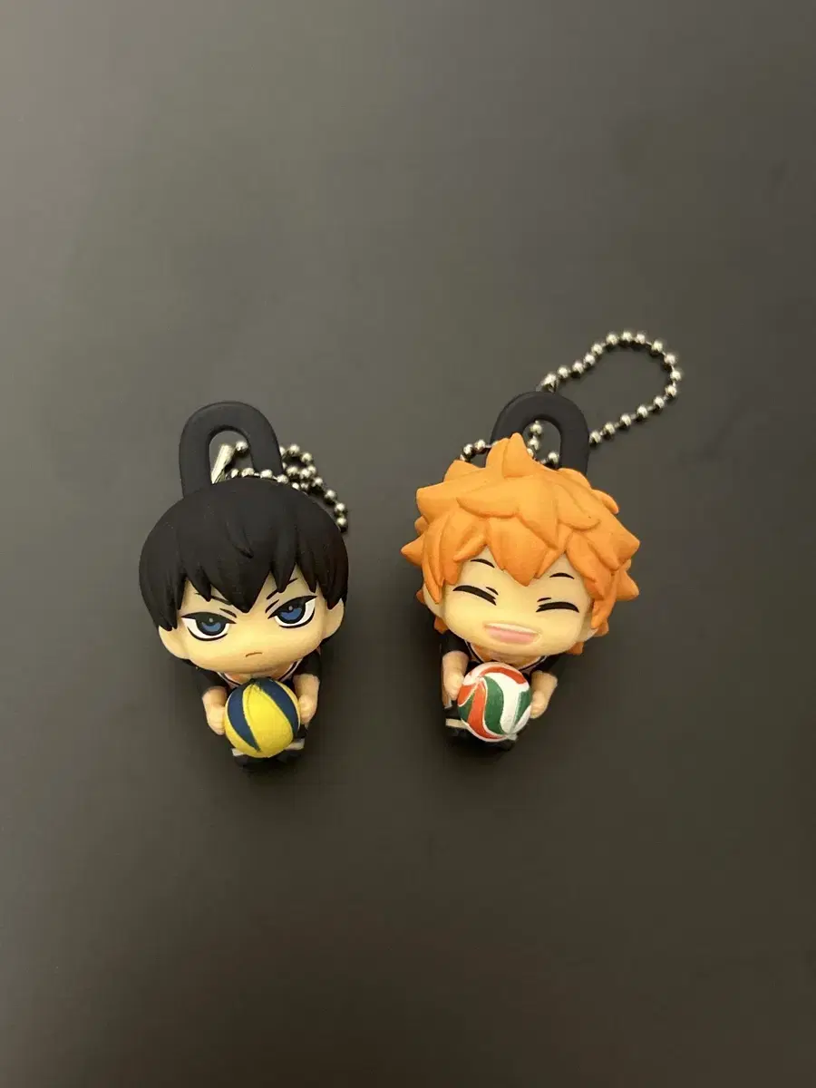 Haikyuu Hinata Kageyama Tongs Keyring