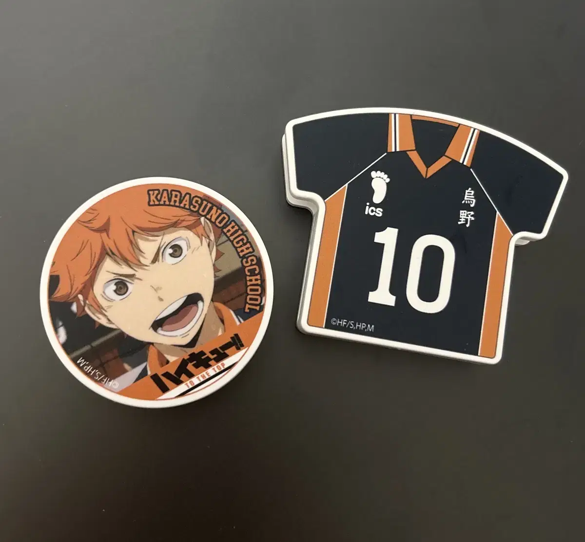 Haikyuu Hinaka Magnetized Tongs Set