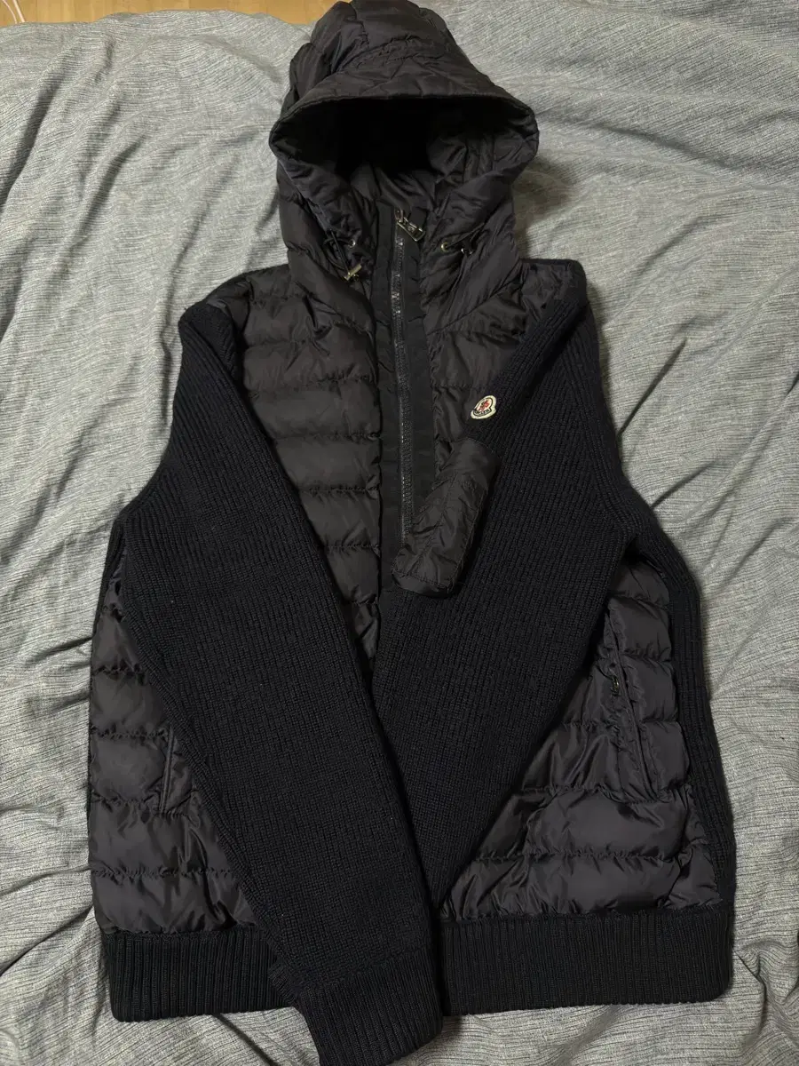 XL Moncler Knit Hood Padding