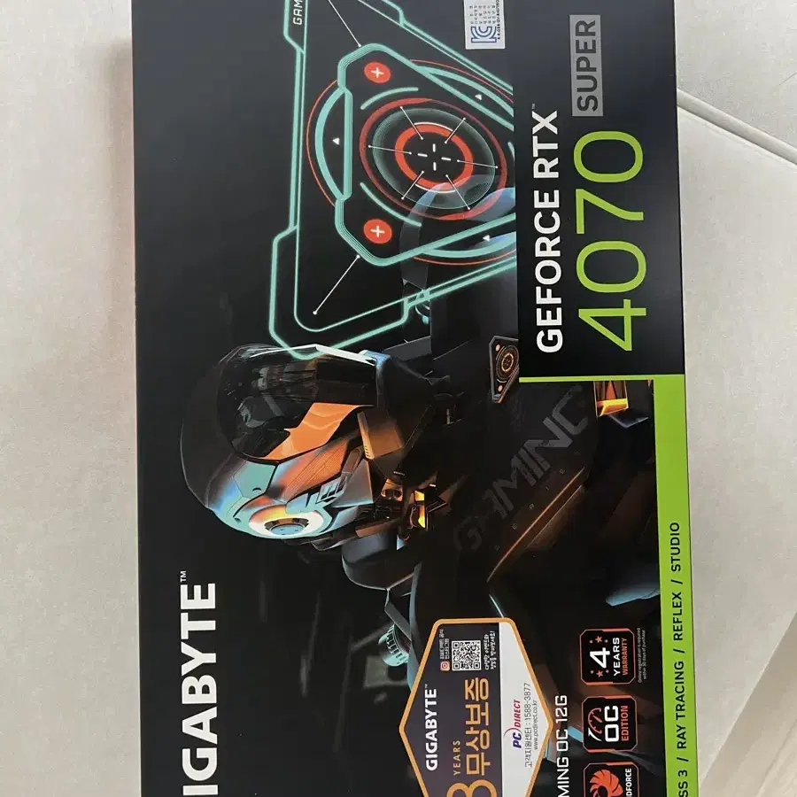 (미개봉) RTX 4070 super gaming oc 직거래 80만원